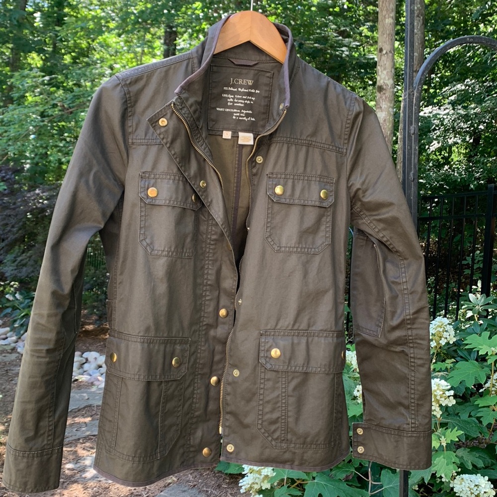 EUC J Crew Relaxed Fit‎ Field Jacket Size Small